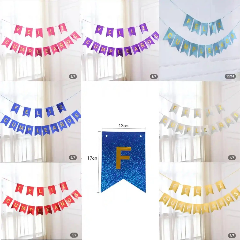 Banderines Feliz cumpleaños's foto | Encanto S&D |  BizneCubano